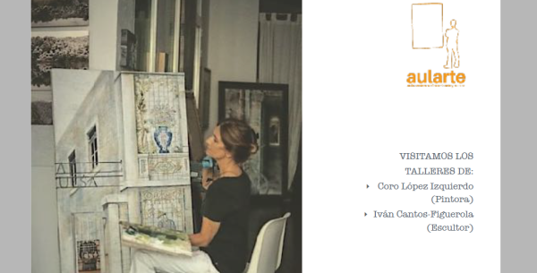 Visita al Taller del artista.