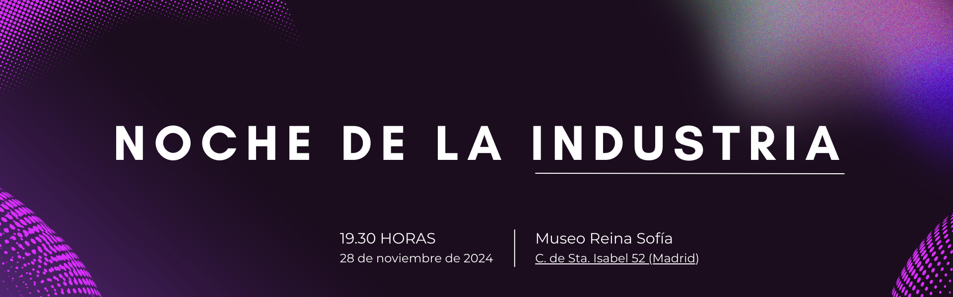 Noche de la Industria 2024 en Madrid organizado por COIIM