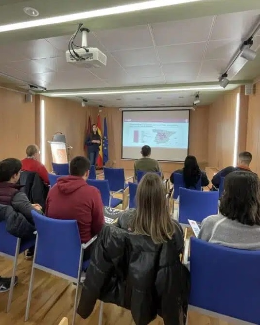 Presentación COIIM CR a los estudiantes de la ETSII
