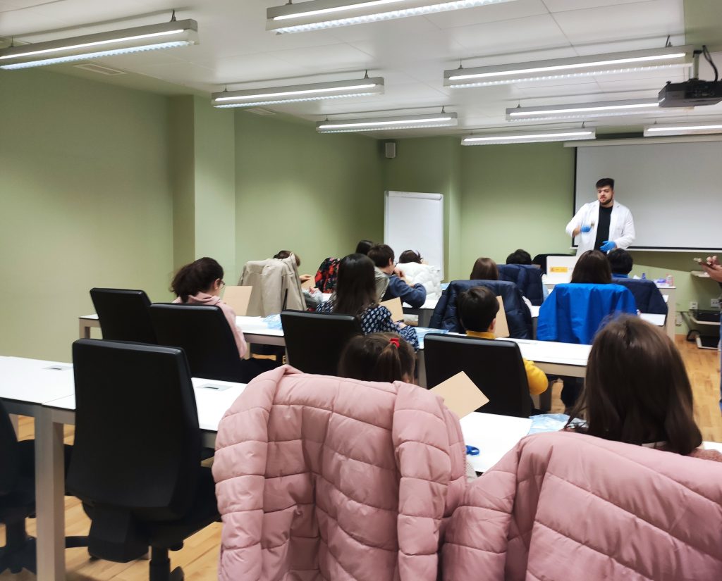 Asistentes a la jornada infantil del COIIM Ciudad Real