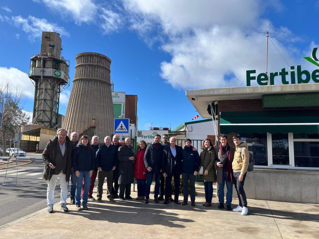 Fábrica de fertilizantes bajos en carbono del Grupo Fertiberia en Puertollano, Ciudad Real