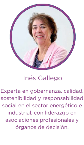 Inés Gallego, mentora COIIM