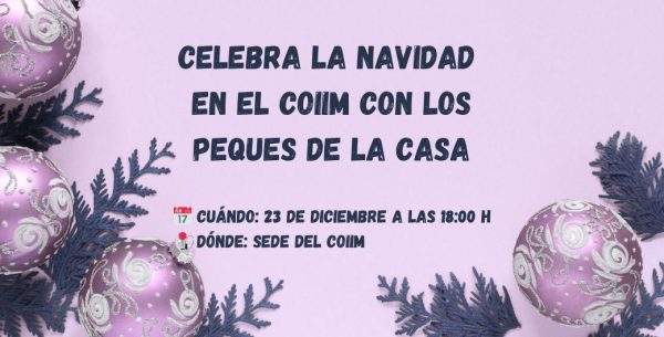 Celebra la Navidad en el COIIM con los peques de la casa