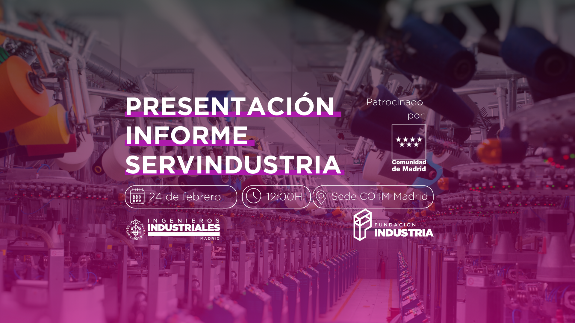 Presentación del Informe de Servindustria