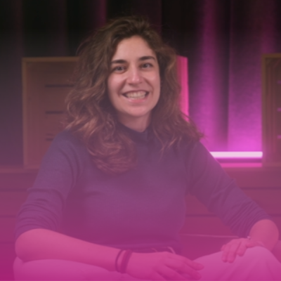 lara, responsable del grupo de jóvenes COIIM